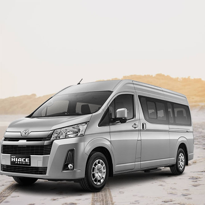 sewa mobil hiace premio